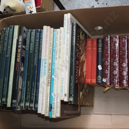 box of books