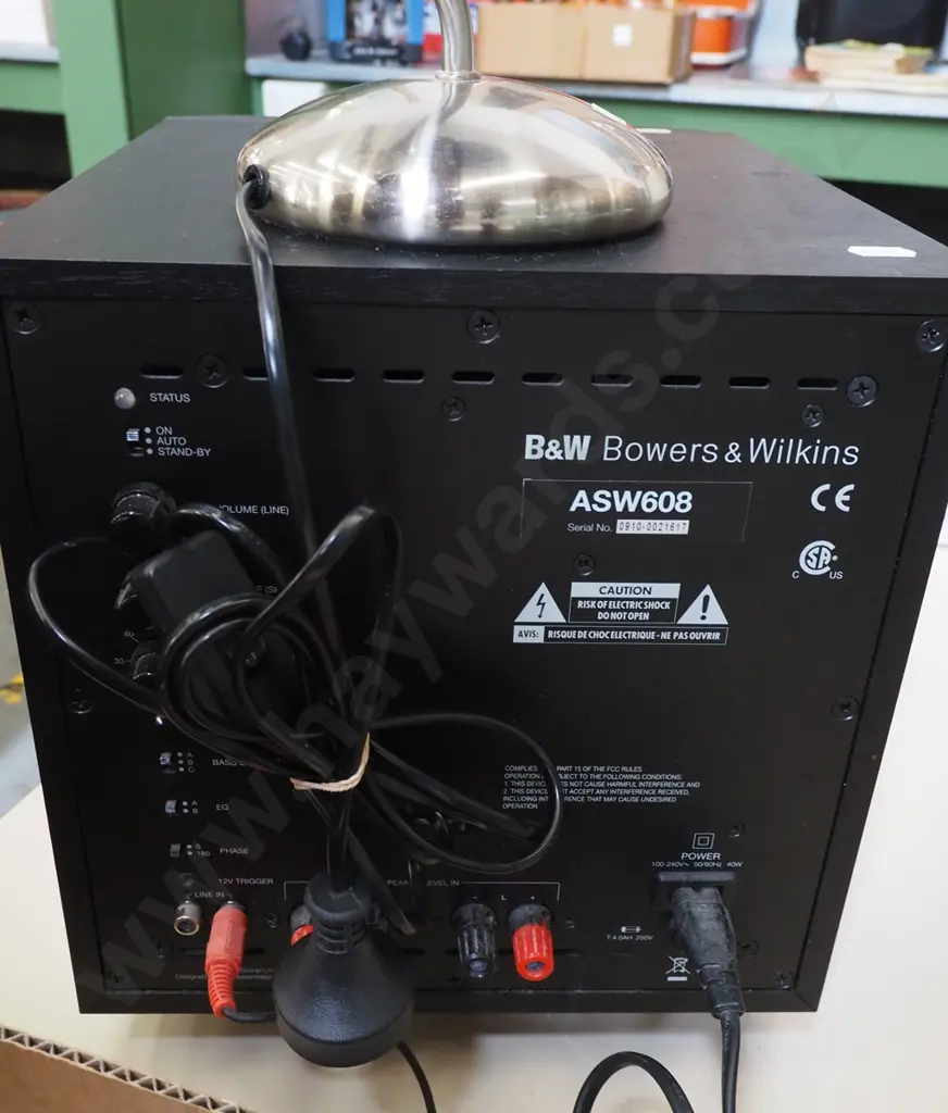 B&W subwoofer speaker Image 1++