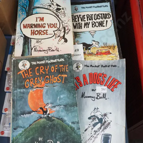4x Footrot Flat books