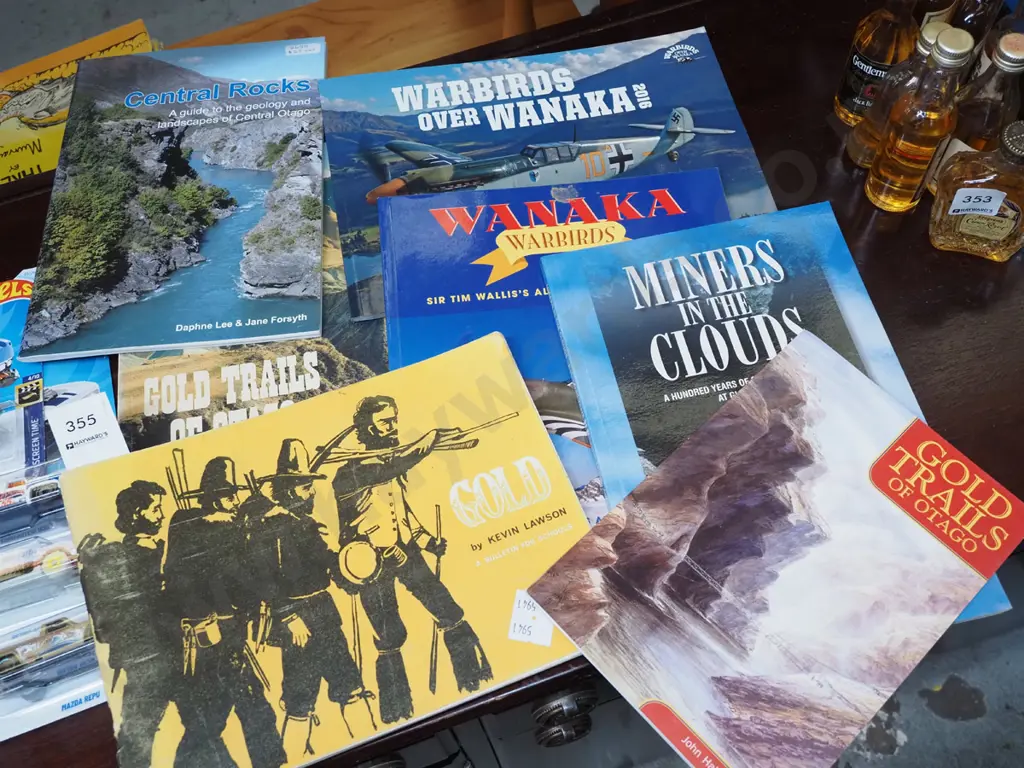 various Otago goldmining books Image 1++