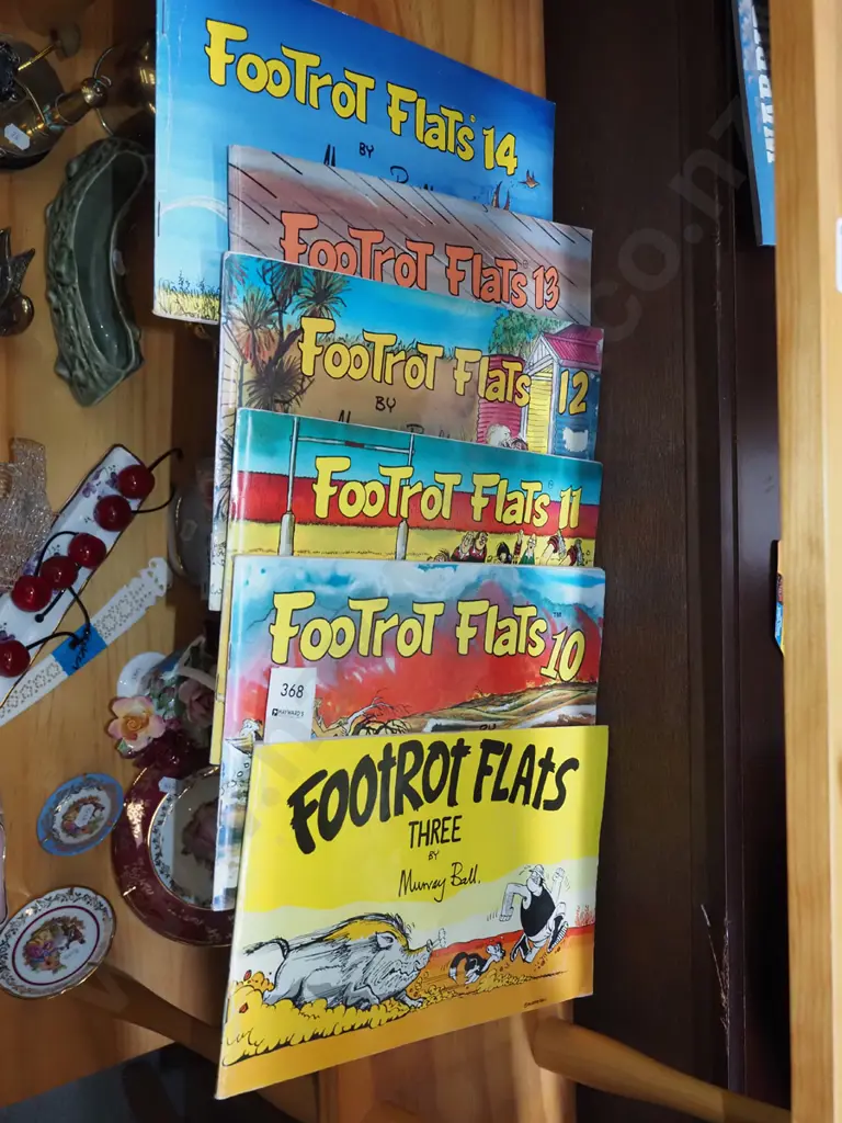 Footrot Flat books 3,10,11,12,13,14 Image 1++