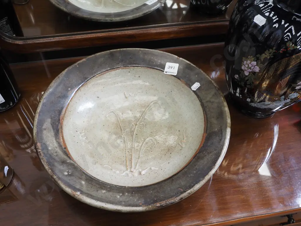 studio pottery bowl Diam330 Image 1++