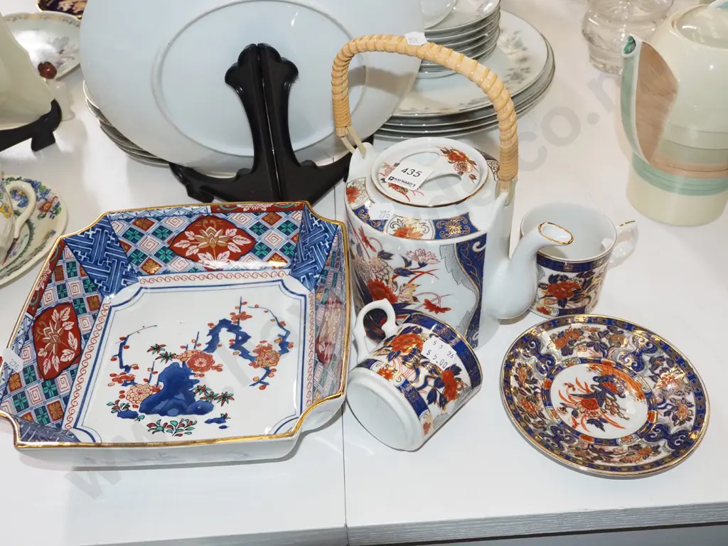 Asian bowl teapot etc Image 1++