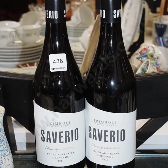 2x bottles Trimvoli Family South Australian grenache 2021