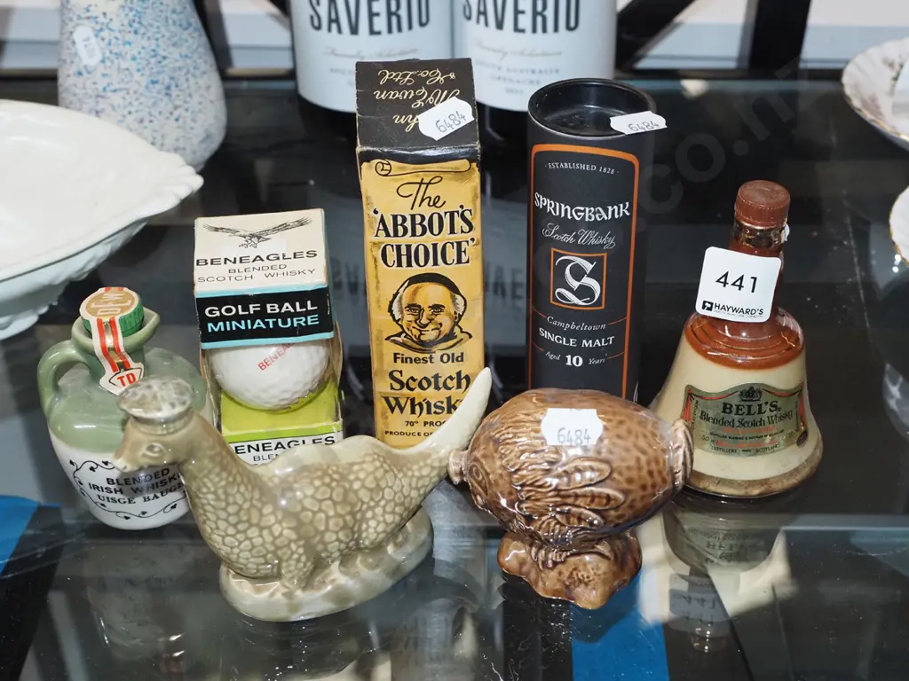 various whisky spirit miniatures Image 1++