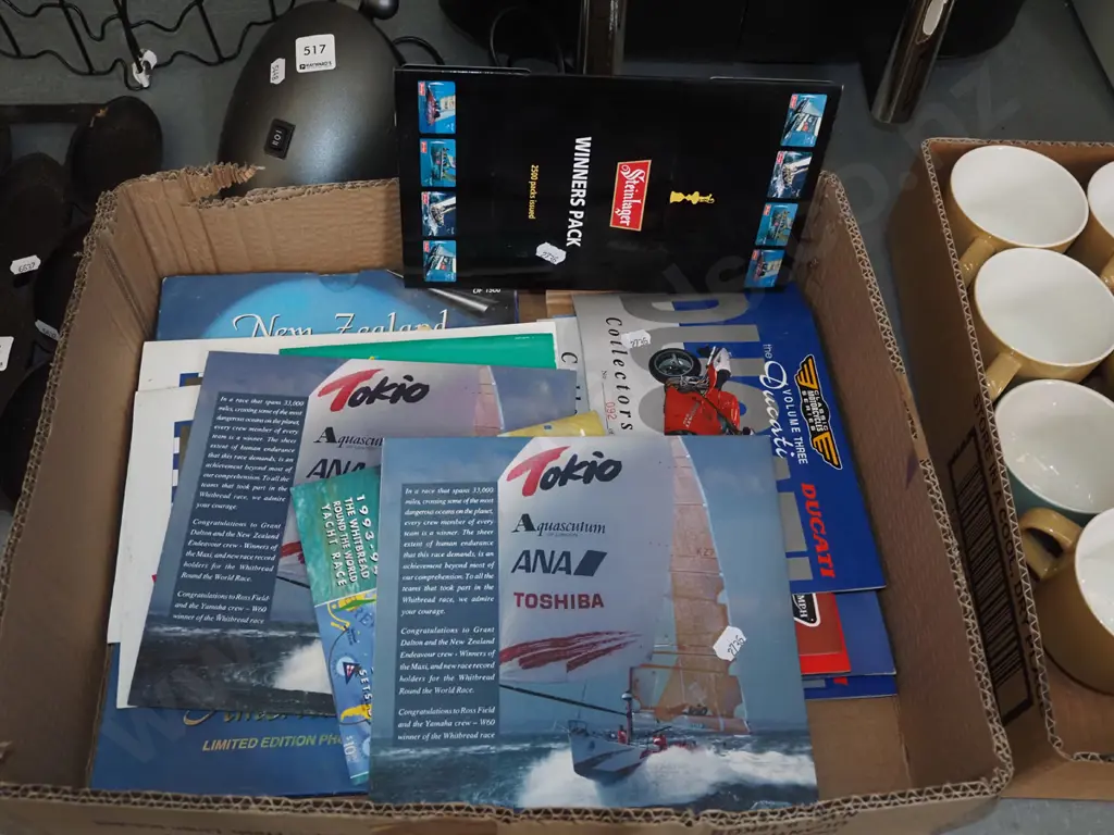 box of various Telecom phone cards Image 1++