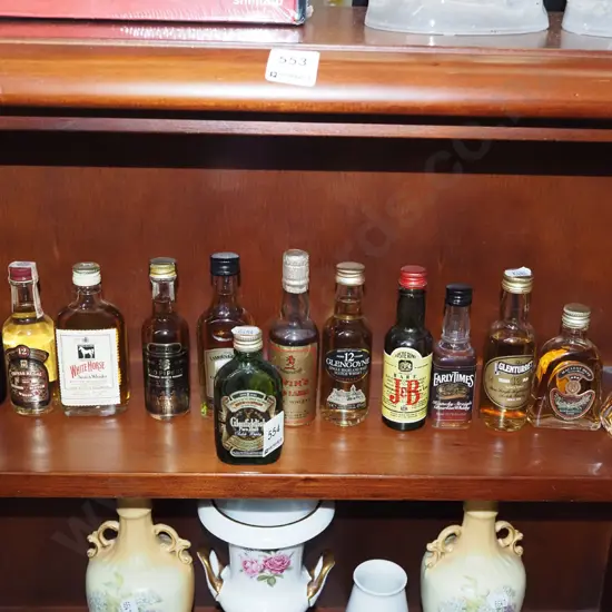 whisky spirit miniatures