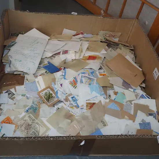 box of stamps  