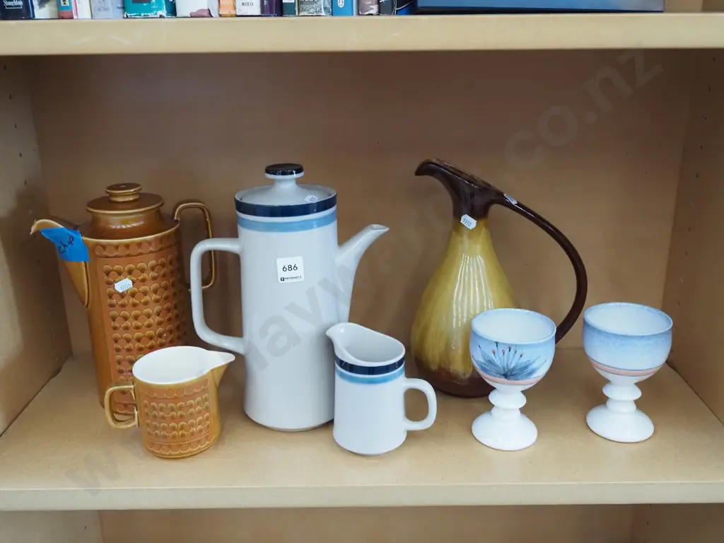 Blue Mountain ewer vase, coffee pots, jugs etc Image 1++