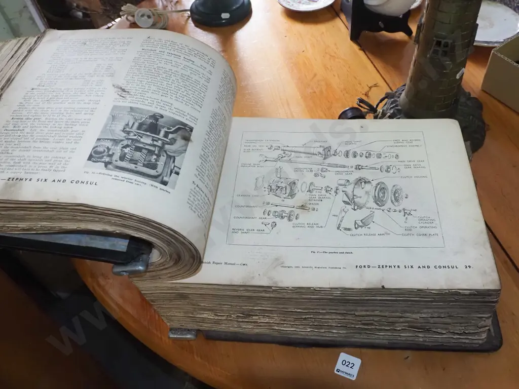 British repair workshop manual - 1956 Image 1++