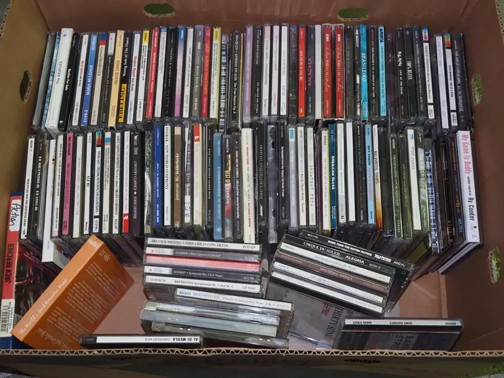 box of CDs Image 1++