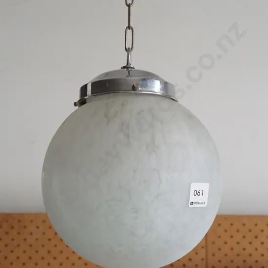 deco pendant mottled glass light shade with journal