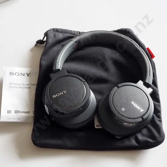 Sony wireless noise cancelling stereo headset
