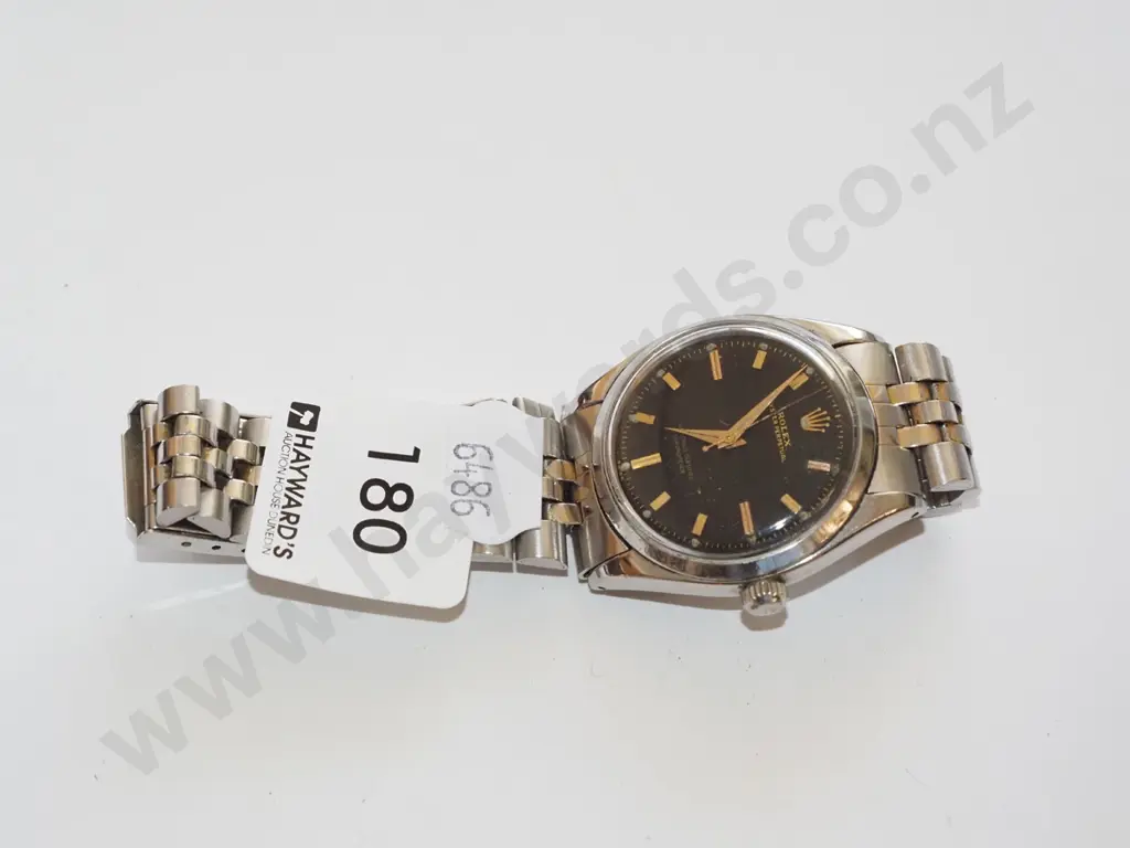 men's fake wristwatch (going but crown stem cog is slipping) Image 1++