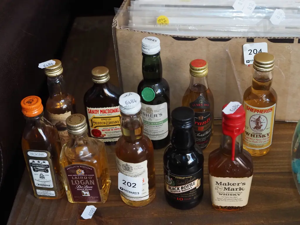 whisky spirit miniatures Image 1++