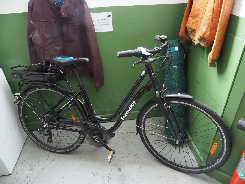 Torpedo electric step through bike - battery needs replacing Image 1++