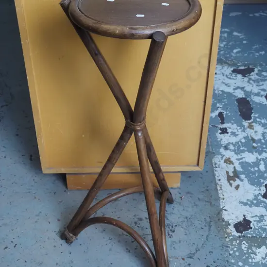 bamboo jardiniere stand H840