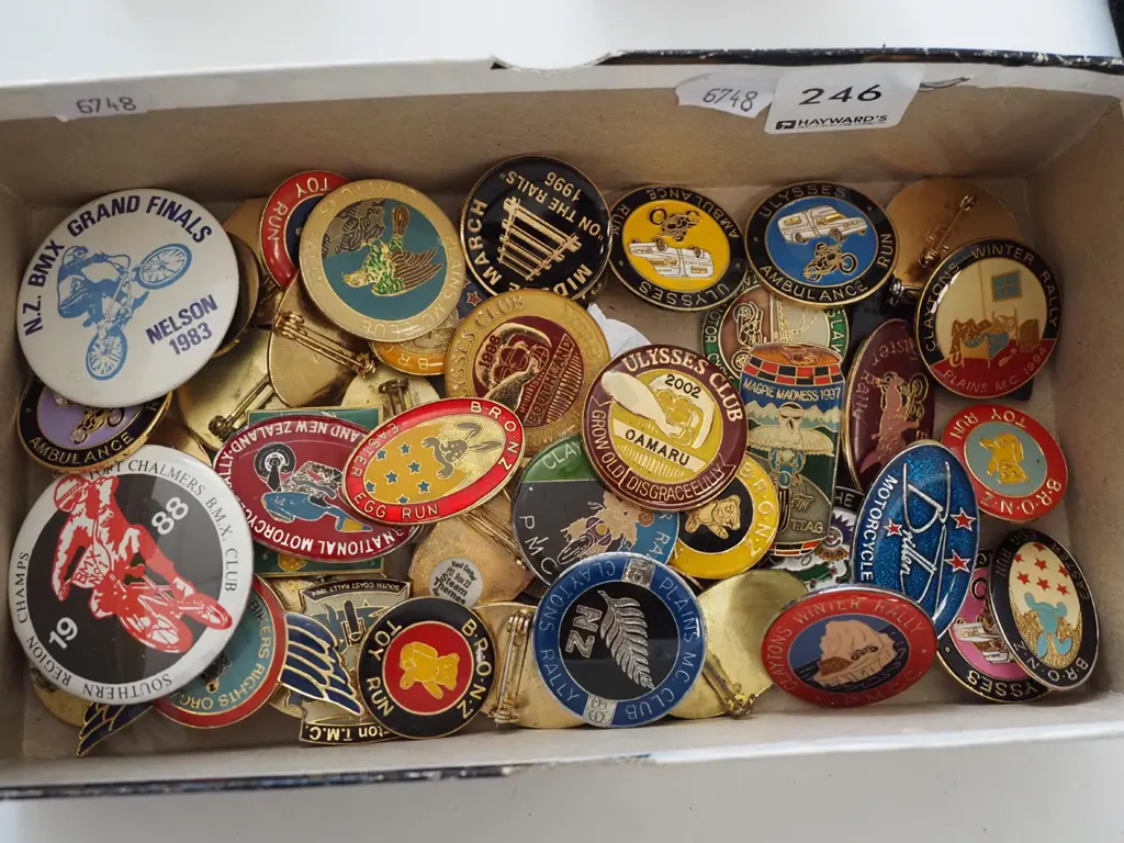 box of badges Image 1++