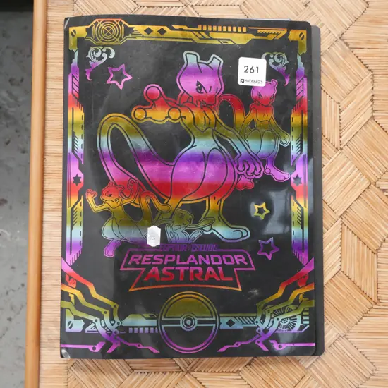 Pokemon cards in folder