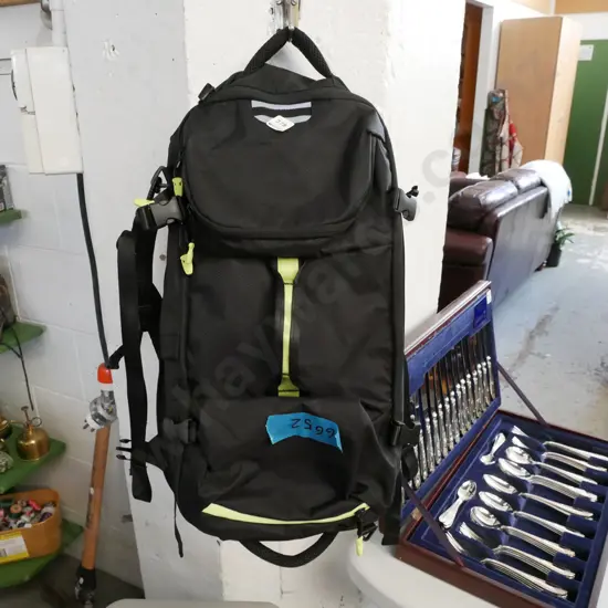 black as new backpack