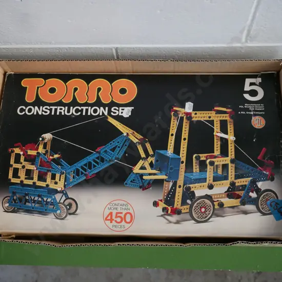 boxed Torro NZ made construction set