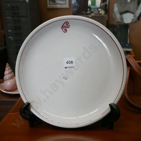Crown Lynn AirNZ plate