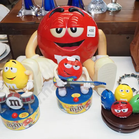 M&M promotional toys