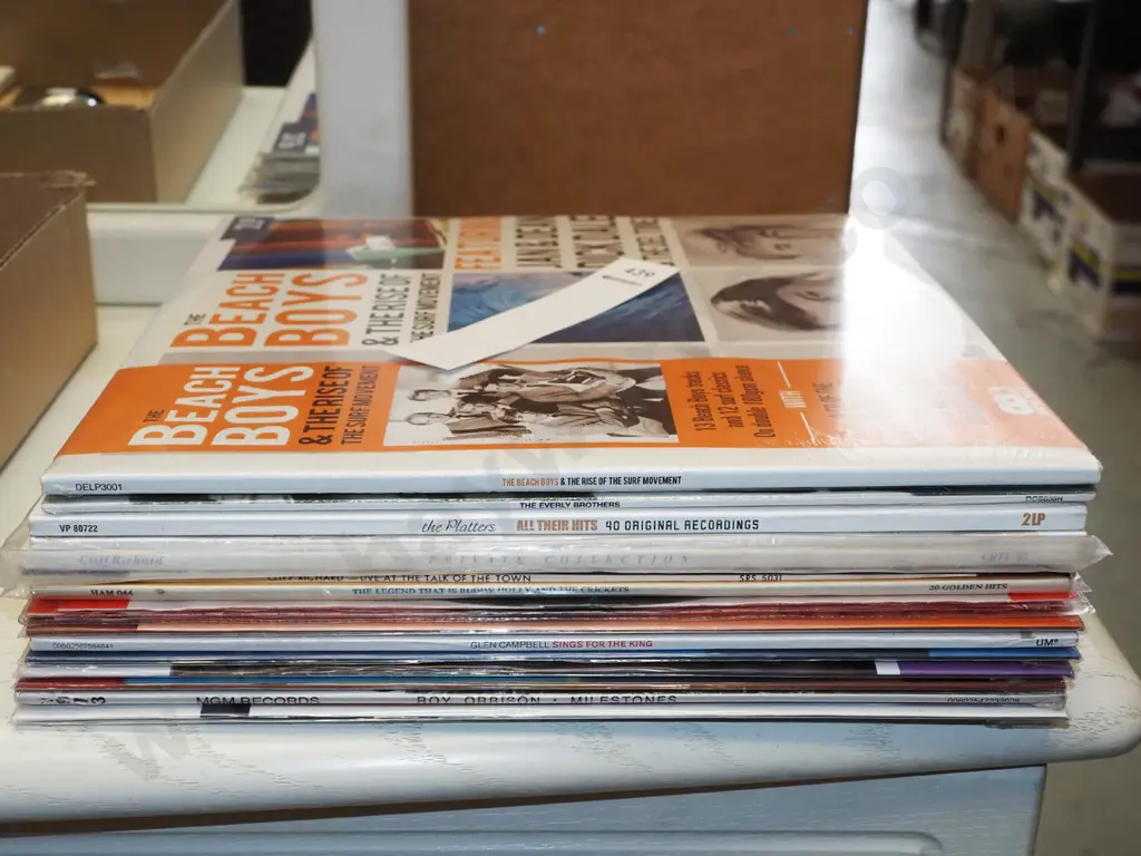 LPs; Beach Boys, Everly Brothers,  The Platters etc Image 1++