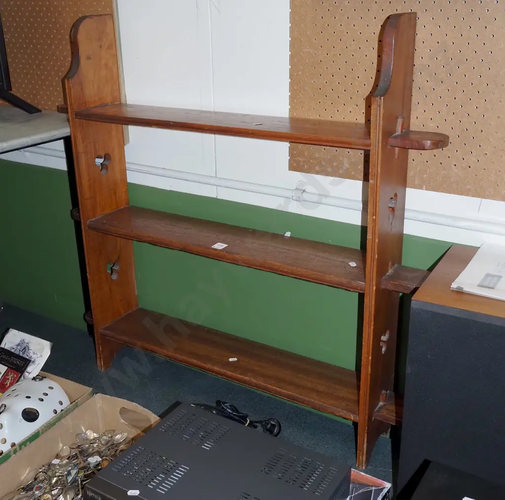 hardwood wall mounted shelves H850 W900150 Image 1++