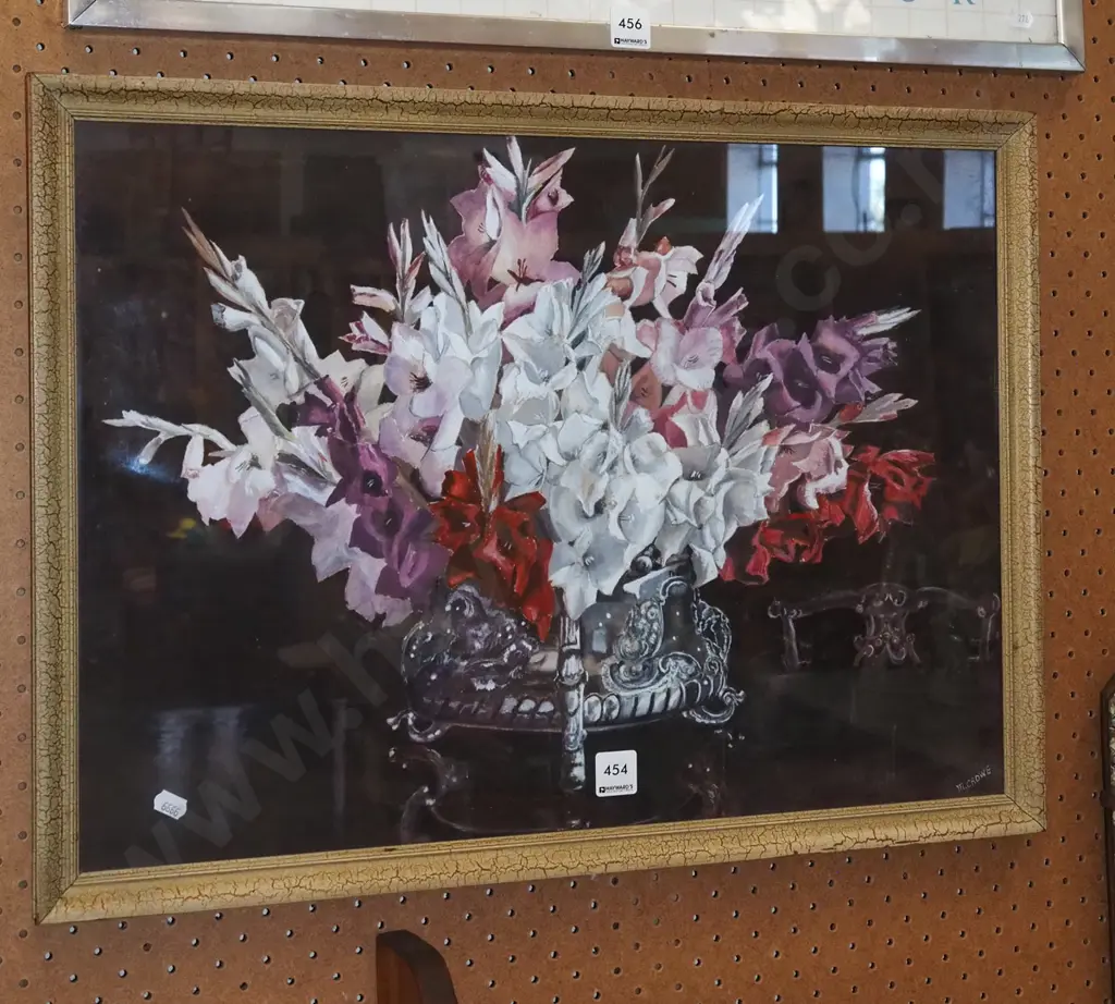 framed acrylic - flowers Image 1++