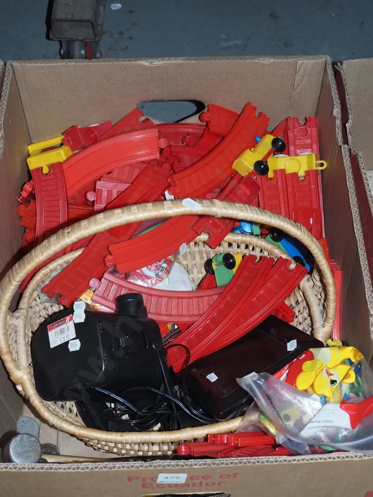 box; hammers, drumsticks, train set etc Image 1++