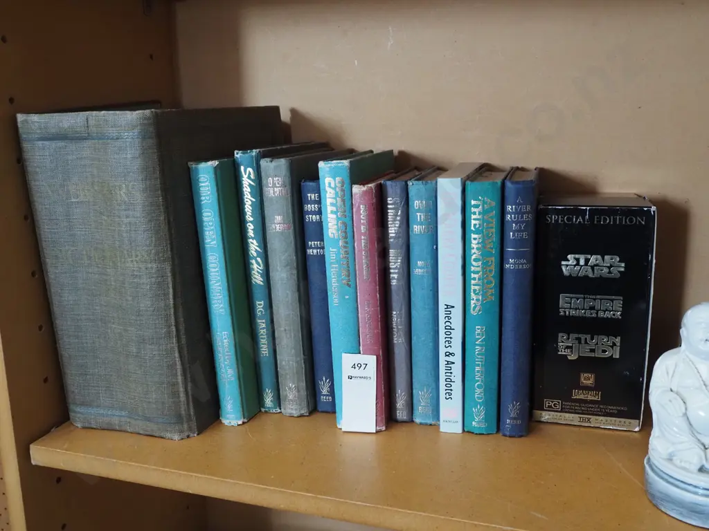 various books, Star Wars DVDs Image 1++