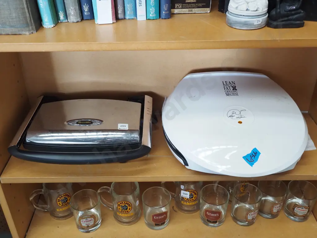 George Foreman grill, Breville sandwich press Image 1++