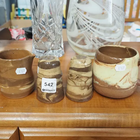 Temuka Te Rona, coffee cup, salt and pepper