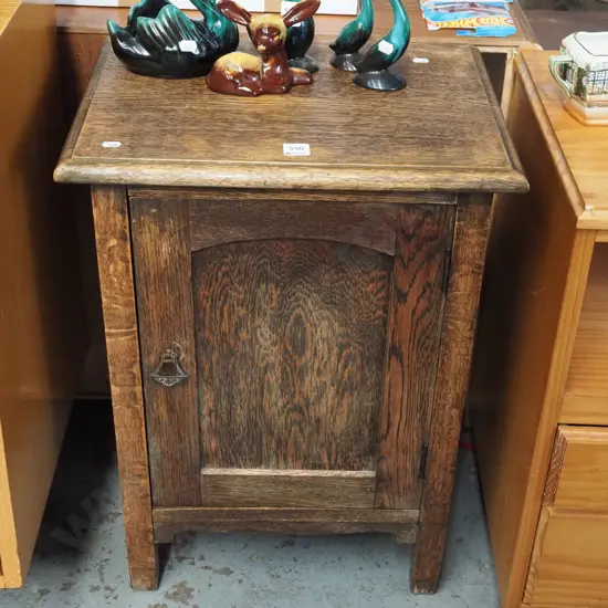 oak pot cupboard H620 W445 D330