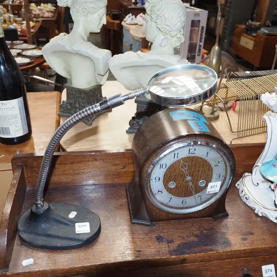 magnifying glass on stand