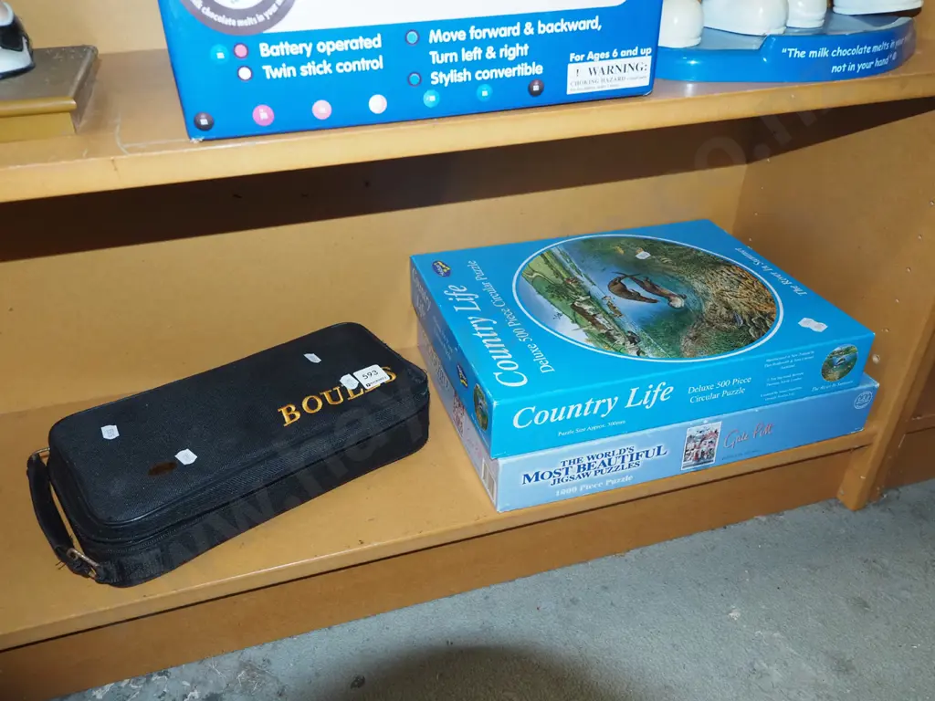 2x boxed puzzles etc Image 1++