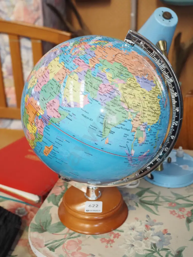 small world globe and stand H300 Image 1++