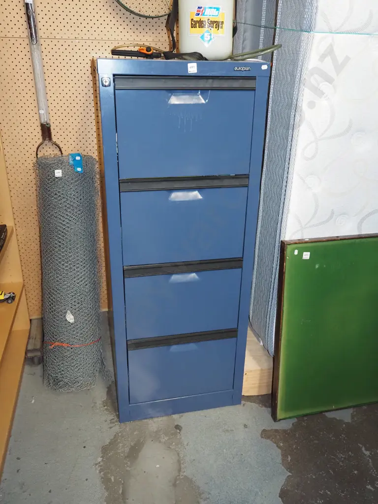 Europlan 4 drawer filing cabinet Image 1++