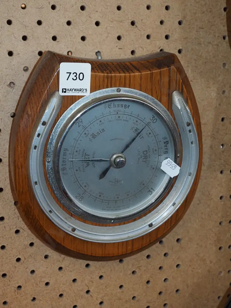 horse shoe themed barometer Image 1++