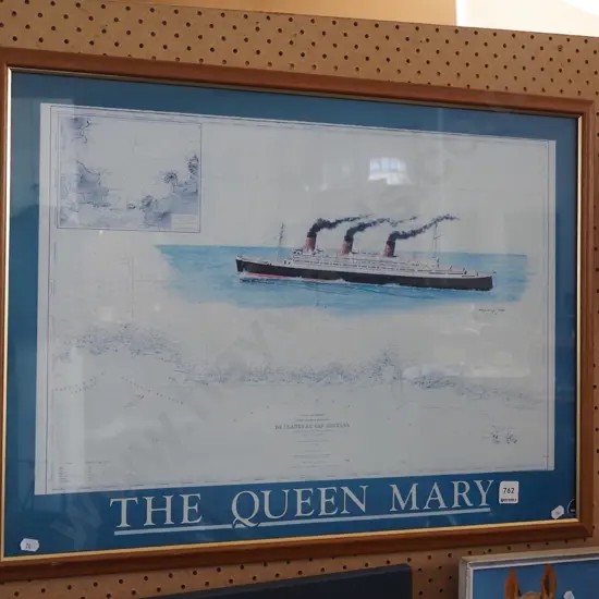 framed poster print - Queen Mary
