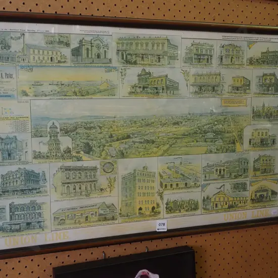 Southland Times Invercargill print - fading