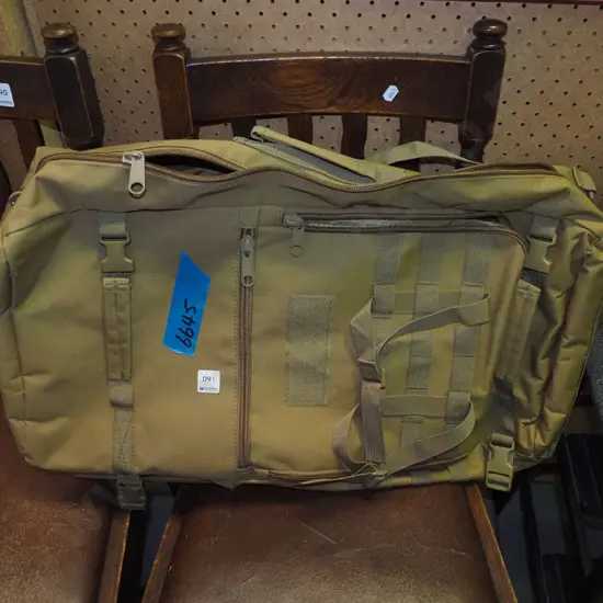 military style holdall