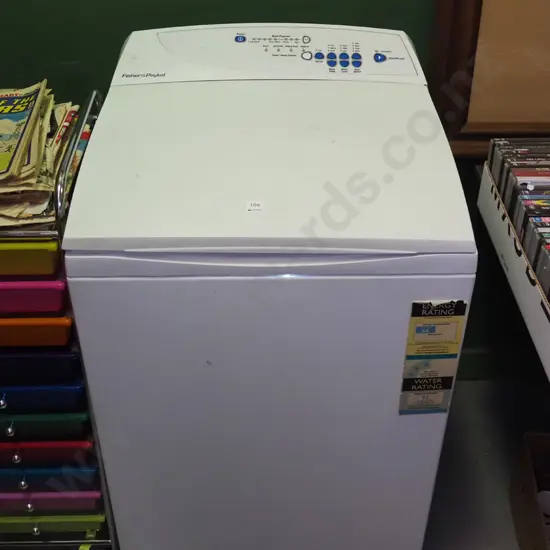 F&P top load washing machine