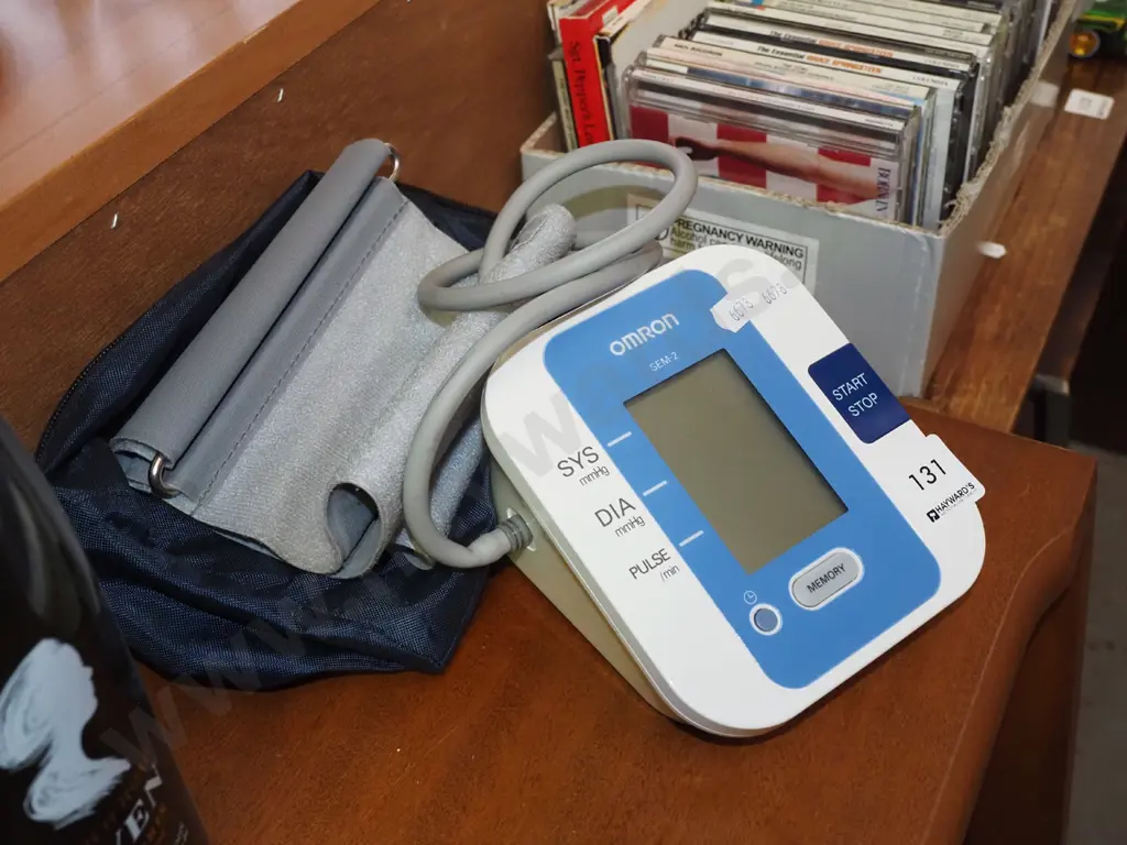 Omron electronic blood pressure monitor Image 1++