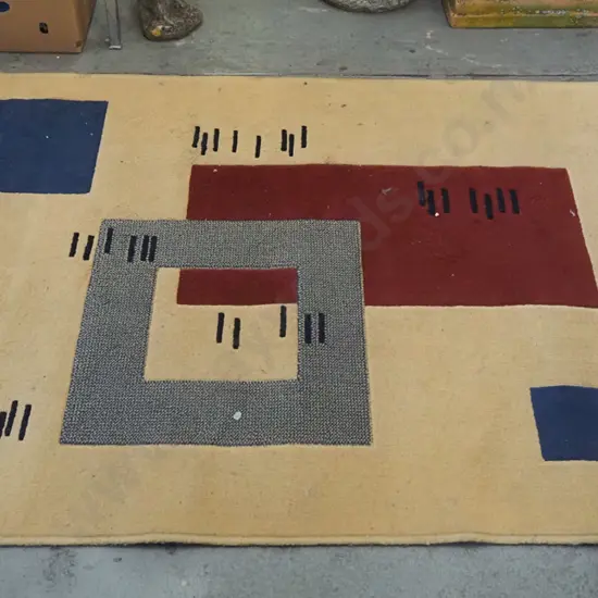 acrylic contemporary floor mat L1700 W1170