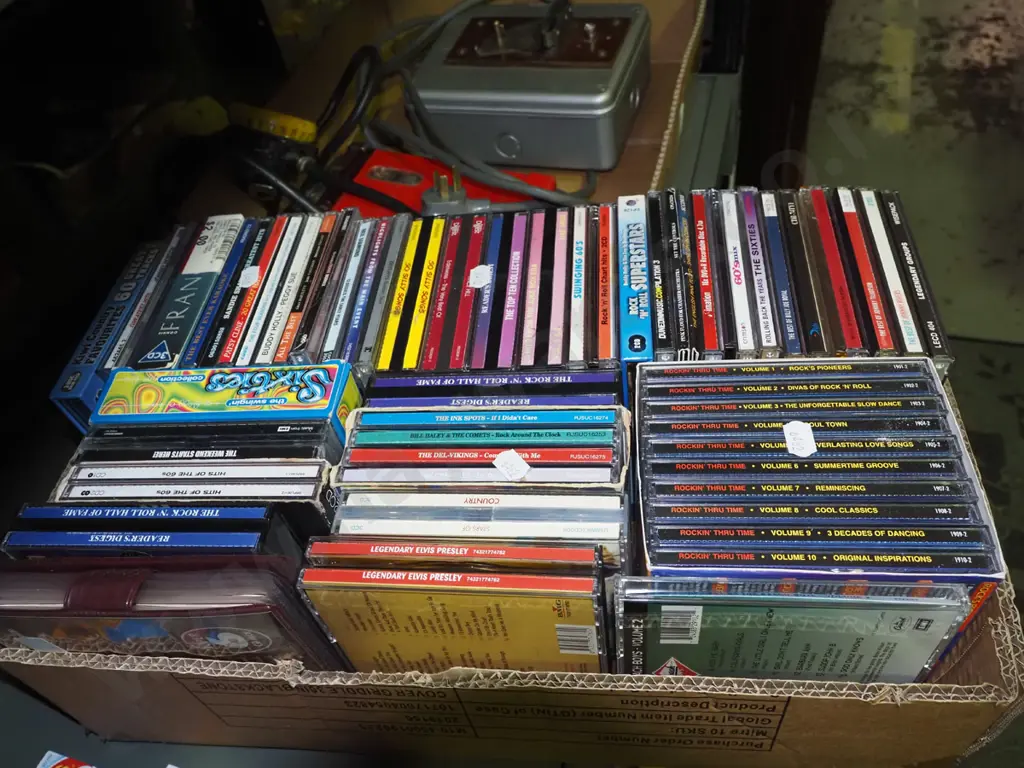 box of CDs Image 1++