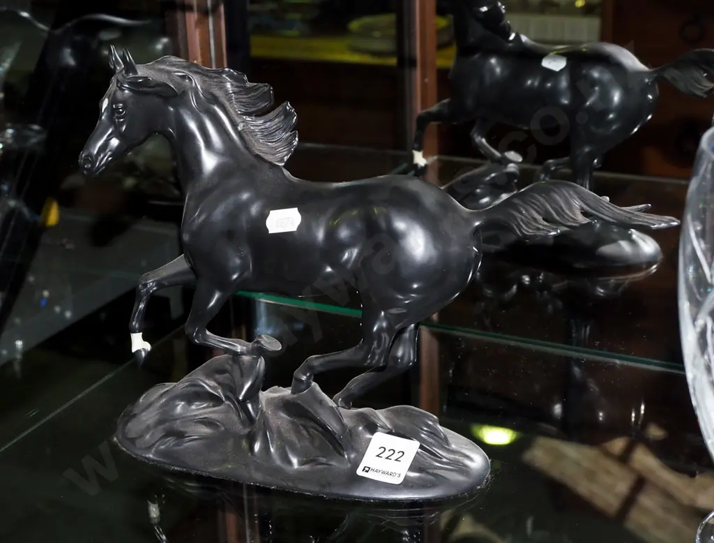 Franklin Mint black beauty figurine H210 Image 1++