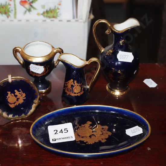 5x Limoges miniatures