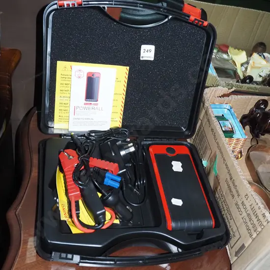 box; power all jump start kit, power bank